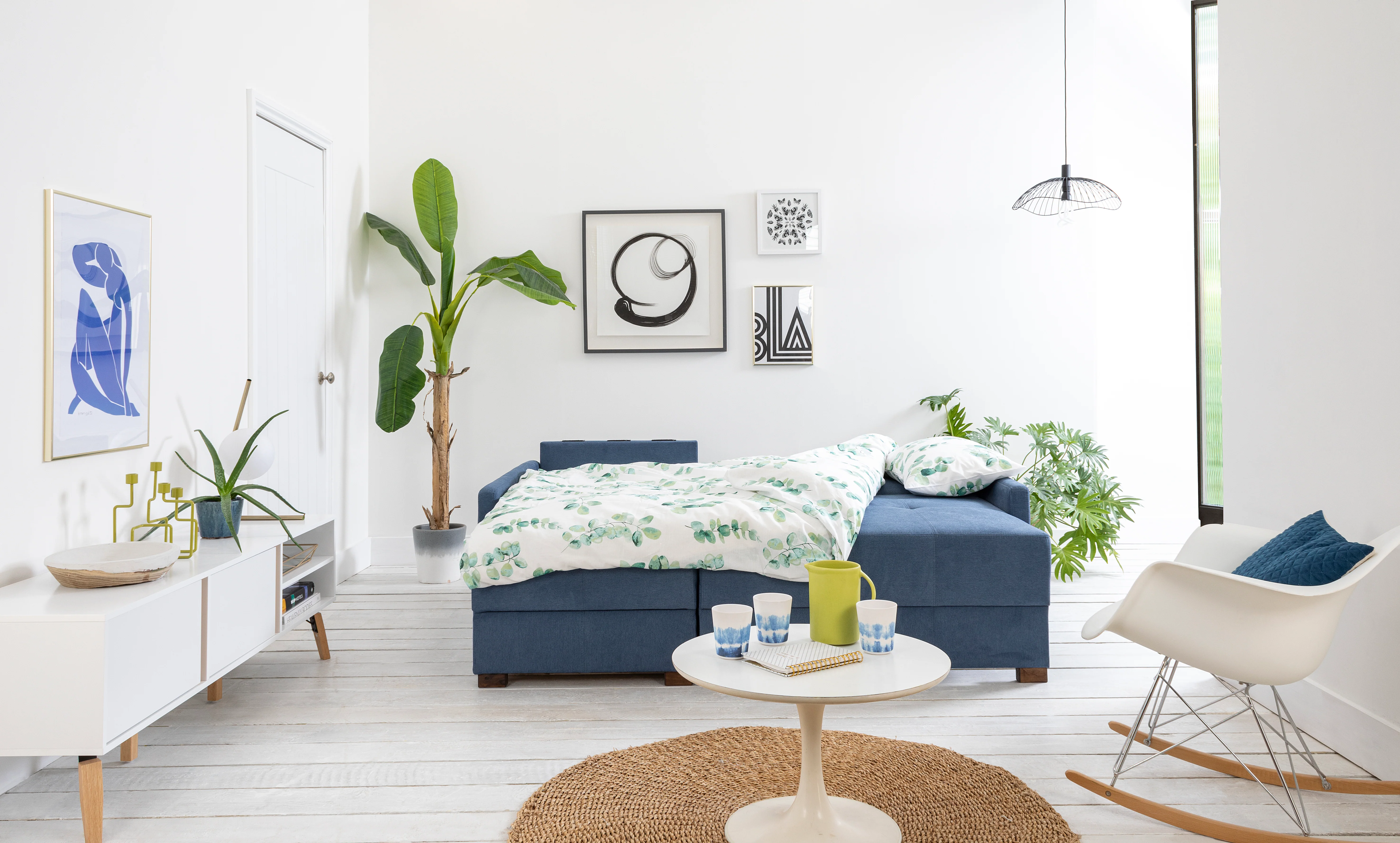 Ashley Corner Sofa Bed - LHF - Image 4