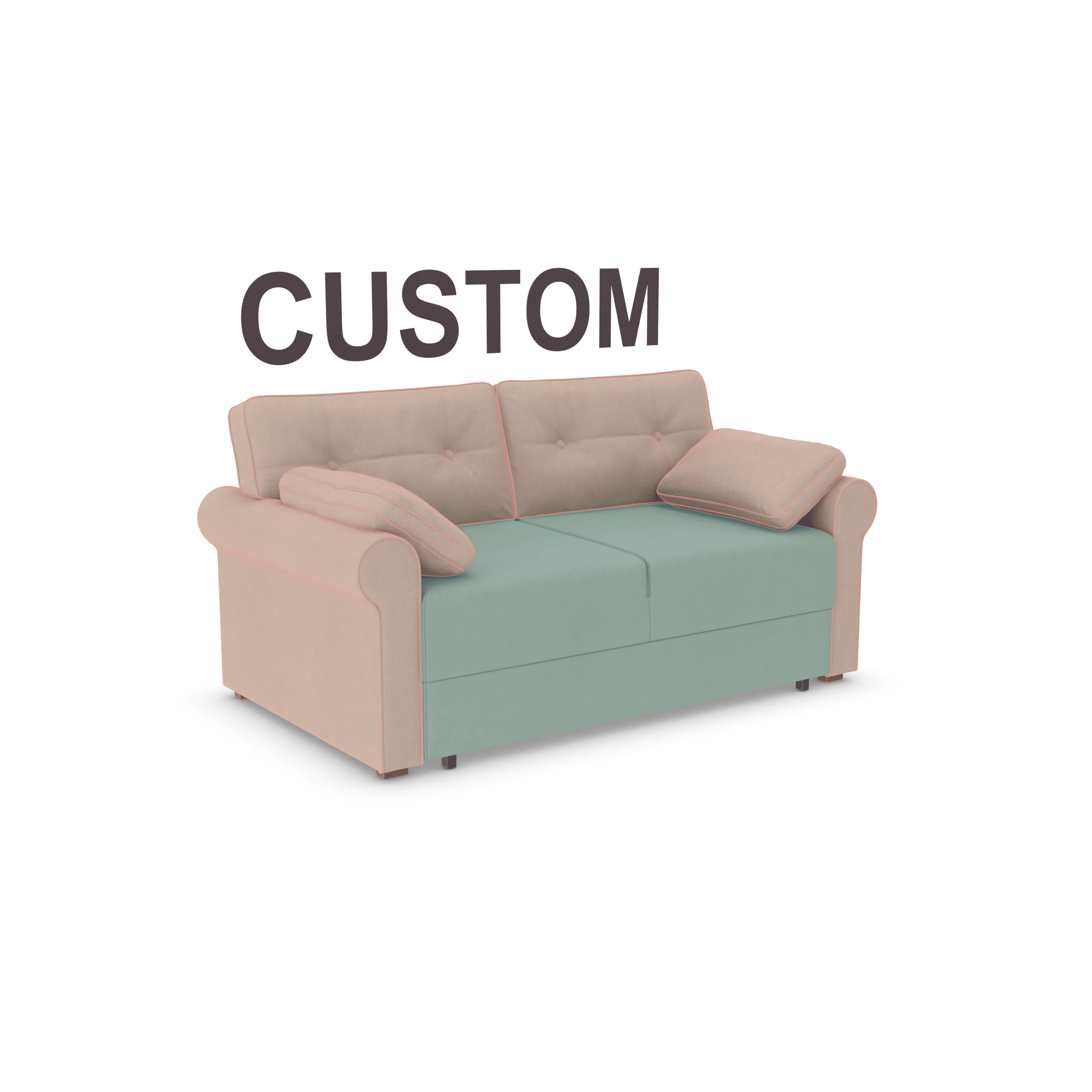 Delanie Three-Seater Sofa Bed - Image 41