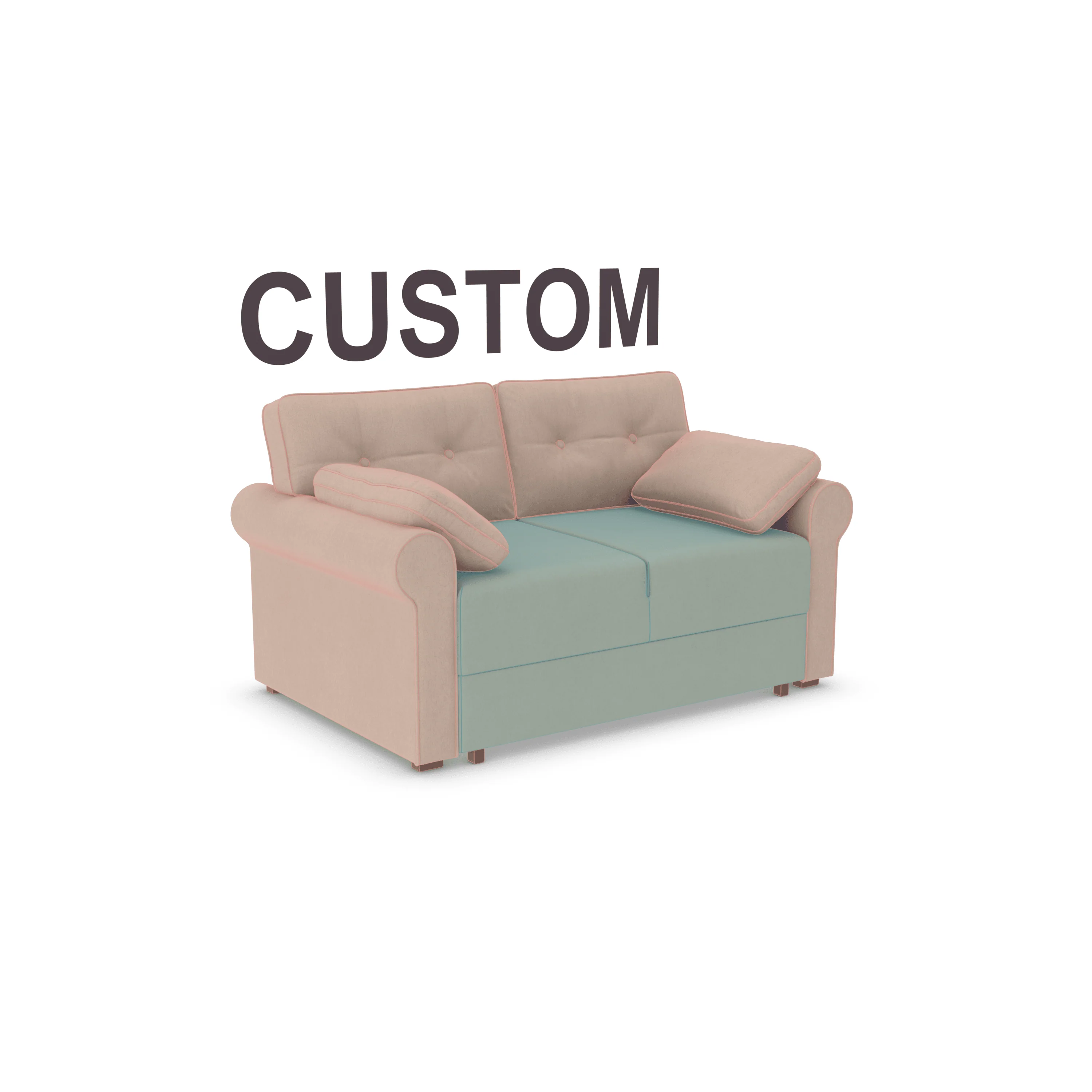 Delanie Two-Seater Sofa Bed - Image 39