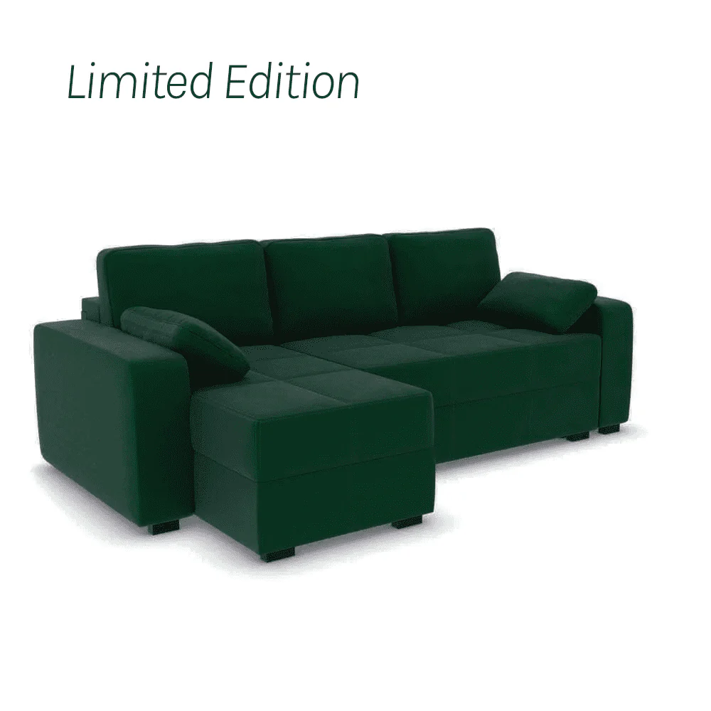 George Corner Sofa Bed - LHF - Image 40