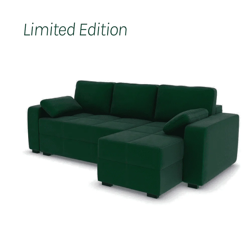George Corner Sofa Bed - RHF - Image 44