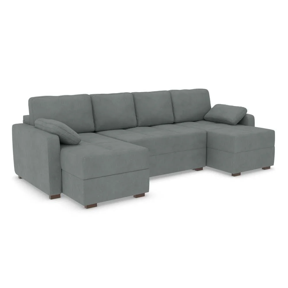Harry Large Corner Modular Sofa Bed - Image 11