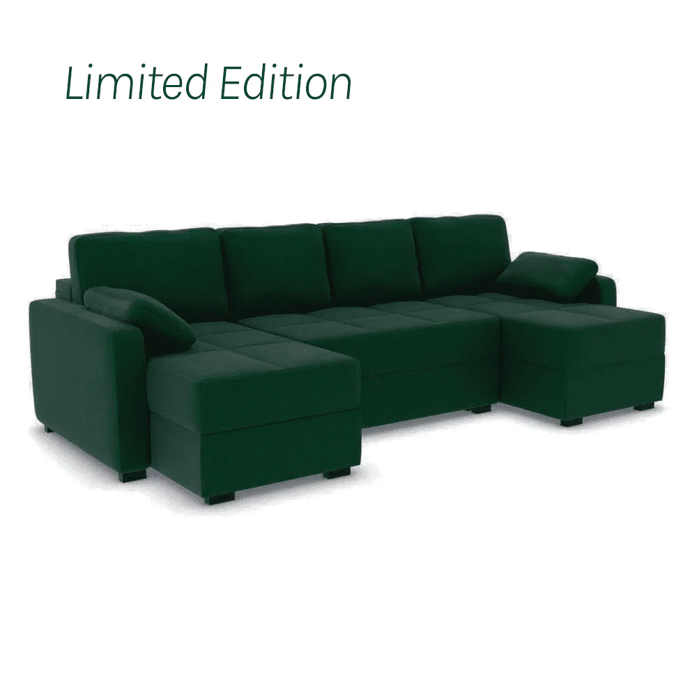 Harry Large Corner Modular Sofa Bed - Image 47